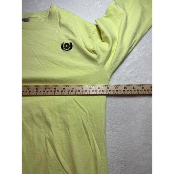 Adidas YEEZY Calabasas USA  Long Sleeve Tee Shirt Frozen Yellow Medium - Picture 8 of 8